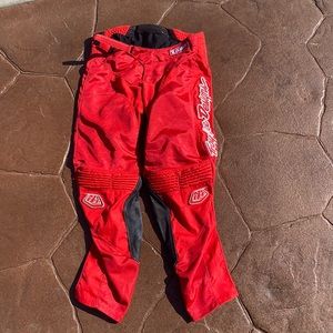 Red Troy Lee designs Motocross/Supercross pants Men’s size 30